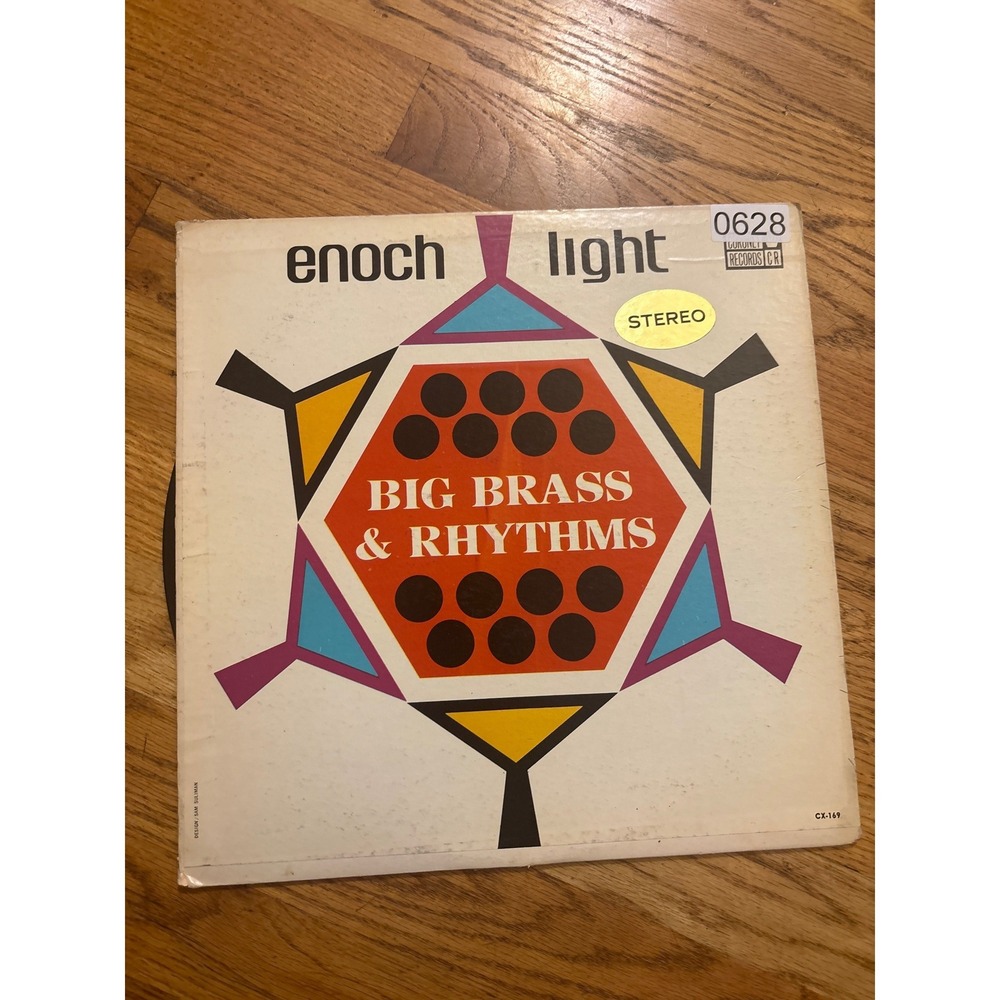 Coronet‎ Enoch Light Big Brass & Rhythms Vinyl LP 12" Stereo Good CX-169 Vintage